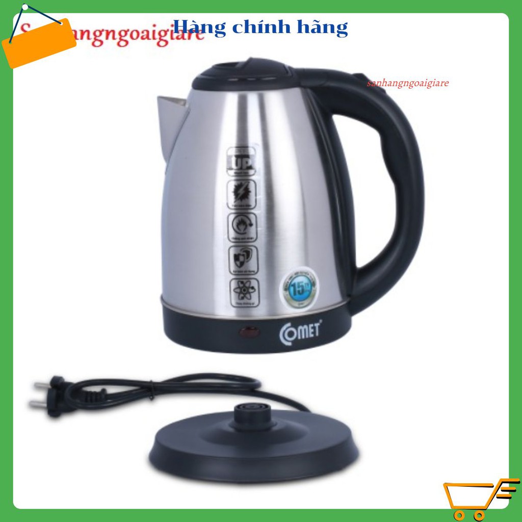 Bình siêu tốc Comet CM8219 1.8 lít