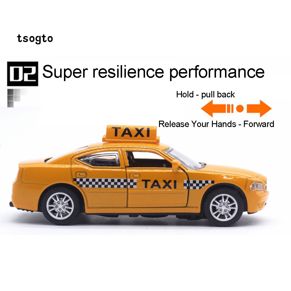 Đồ Chơi Xe Ô Tô Taxi Tỉ Lệ 1/32 Cao Cấp Chất Lượng Cao