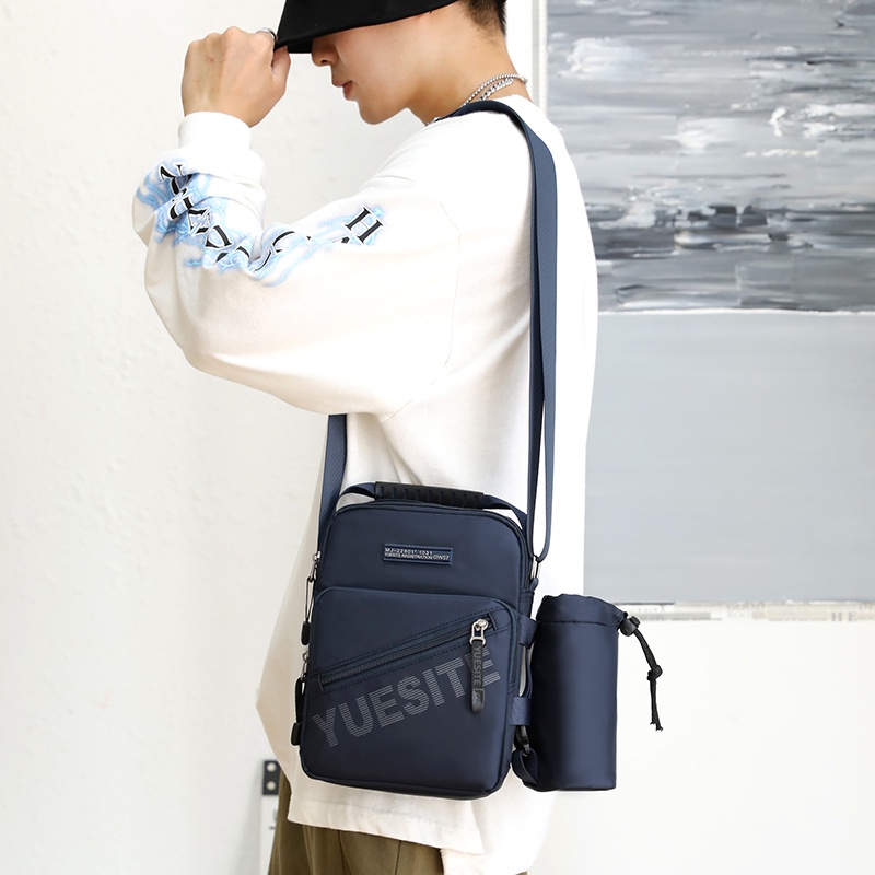 Túi Xách Vải Nylon Sức Chứa Lớn Thời Trang Tiện Dụng Cho Nam