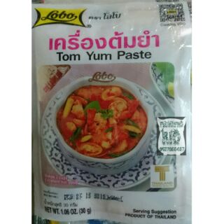 140k 10 gói Gia Vị Lobo Tom Yum Paste - 30G