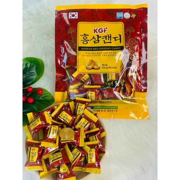 Kẹo hồng sâm đỏ Hàn Quốc KGF
