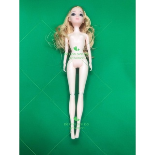 búp bê 30cm - thân 11 khớp mắt 3D