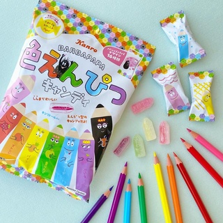 Kẹo Bút Chì Nhiều Màu Kanro 80g Nhật Bản Cho Bé