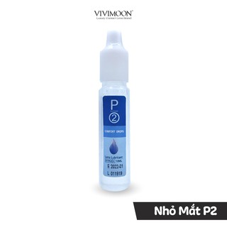 Nước nhỏ mắt Kính áp tròng cao cấp P2 Comfort Drops 10 ml VIVIMOON