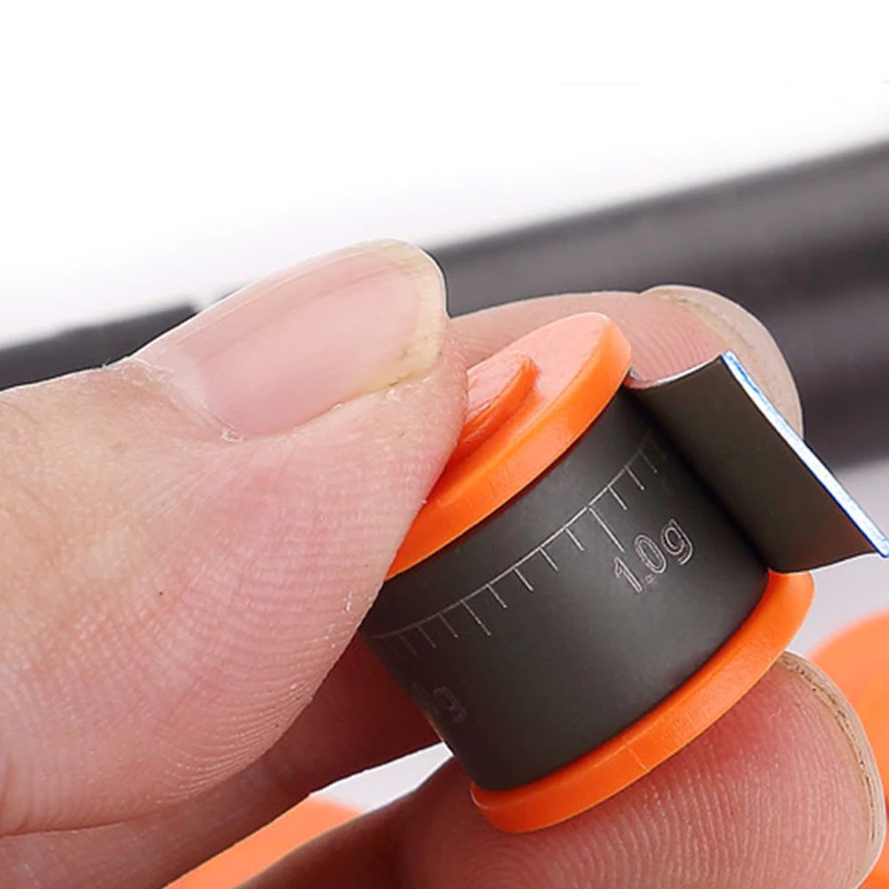 Chì câu cá Aaron1 chất liệu thân thiện với môi trường dày 0.6mm