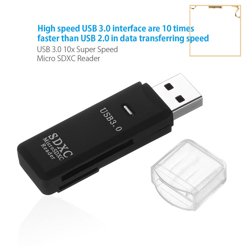 Đầu Đọc Thẻ Nhớ Usb 3.0 2 Trong 1