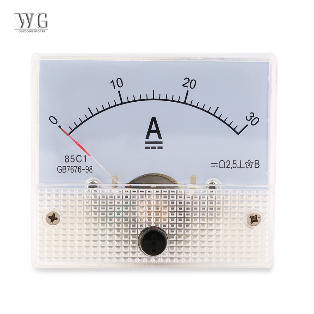 Đồng Hồ Đo Dòng Điện Một Chiều Wg Dc 30a 0-30a