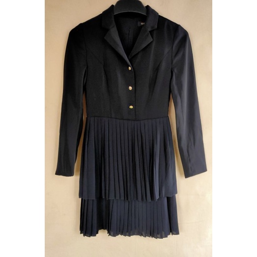 Đầm Elise cổ Vest, new 99%