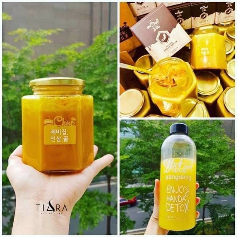 Sâm Nghệ Mật Ong & Saffron Mama Chue 500ml Hàn Quốc.