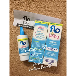 Xịt mũi cho bé FLO Baby 15ml