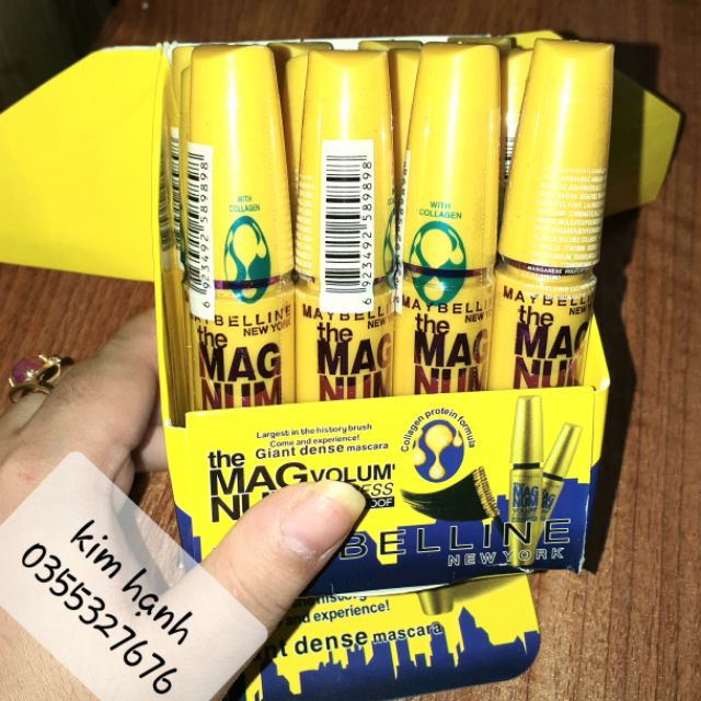 Mascara Chuốt Mi Maybelline mẫu mới | BigBuy360 - bigbuy360.vn