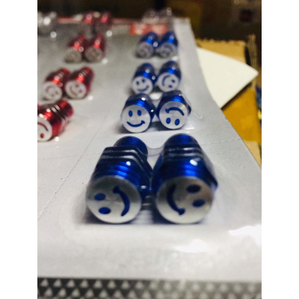 ỐC CHÂN GƯƠNG XE MÁT XE ĐIỆN MẶT CƯỜI CÁC MÀU