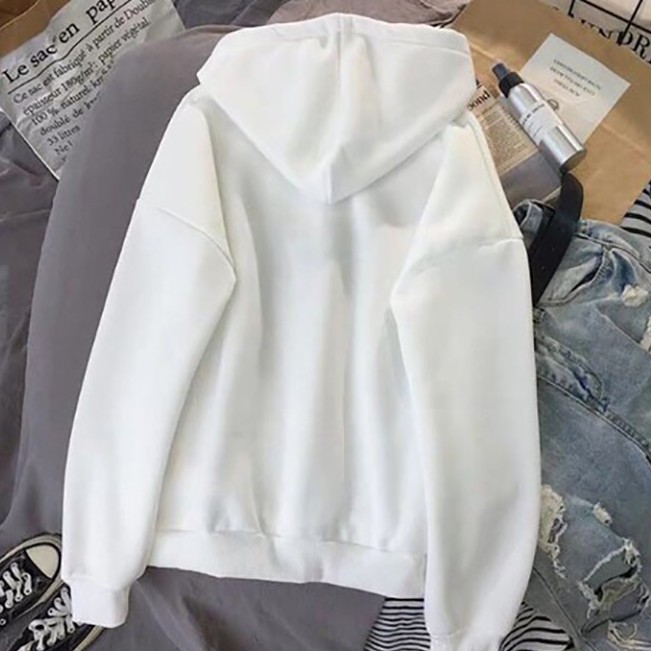 Áo Khoác Hoodie Khủng Long Hi Cute Form Rộng Tay Dài Nỉ Mịn Unisex Nam Nữ Dễ Thương | BigBuy360 - bigbuy360.vn