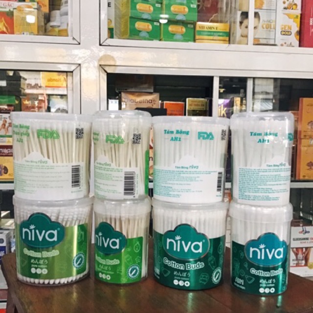 Tăm bông Niva cao cấp cotton buds