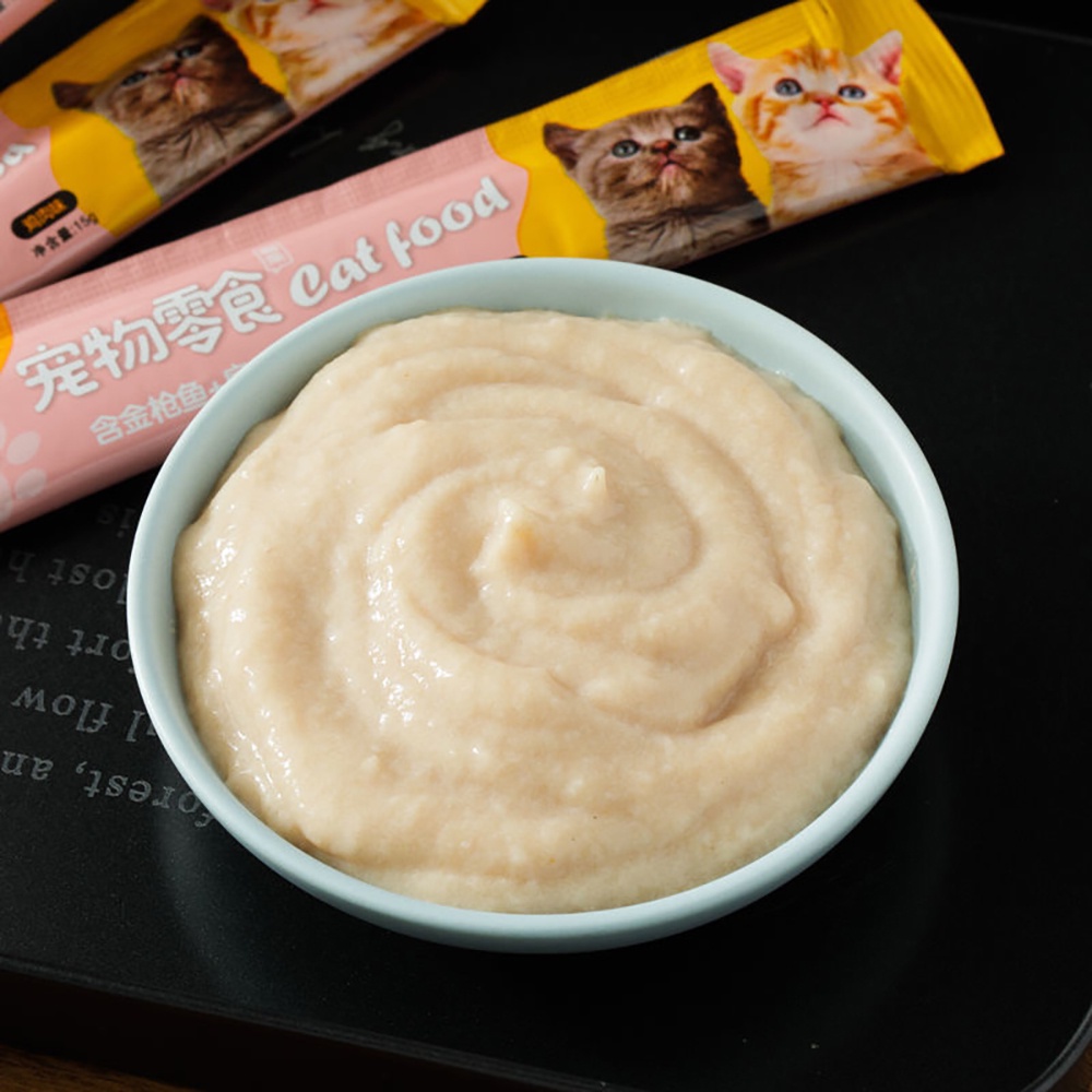 Súp thưởng cho mèo shizuka, liebao DACOTE thức ăn cho mèo cat food đầy đủ dinh dưỡng giá rẻ thanh 15g