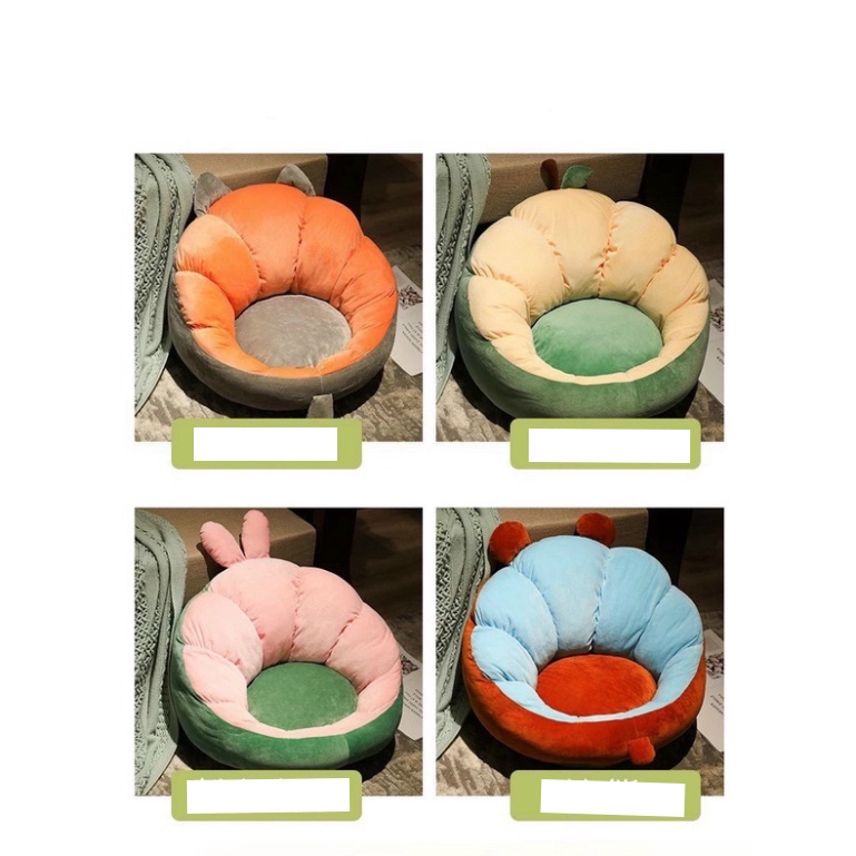 Ghế lười ngồi bệt tựa lưng, ghế dựa tường, đệm lót ghế, nệm ngồi bệt, gối decor trang trí nhà cửa