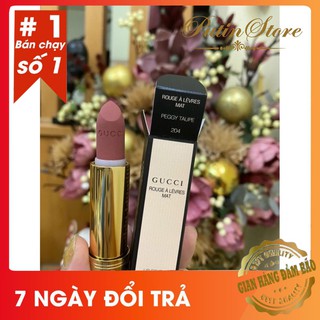 🌻[ CHÍNH HÃNG 100% ]🌻 Son gucci matte 204 505 [CAO CẤP]🌻🌟