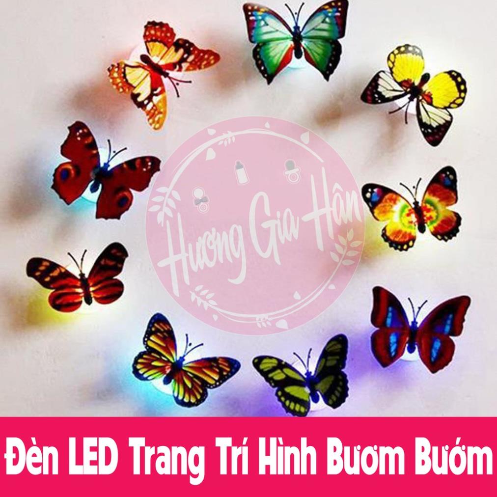 Đèn Led Dán Tường Hình Con Bướm | Đèn Ngủ Led Nháy Nhiều Màu | Đèn Trang Trí Decor [THANH MAI SHOP]