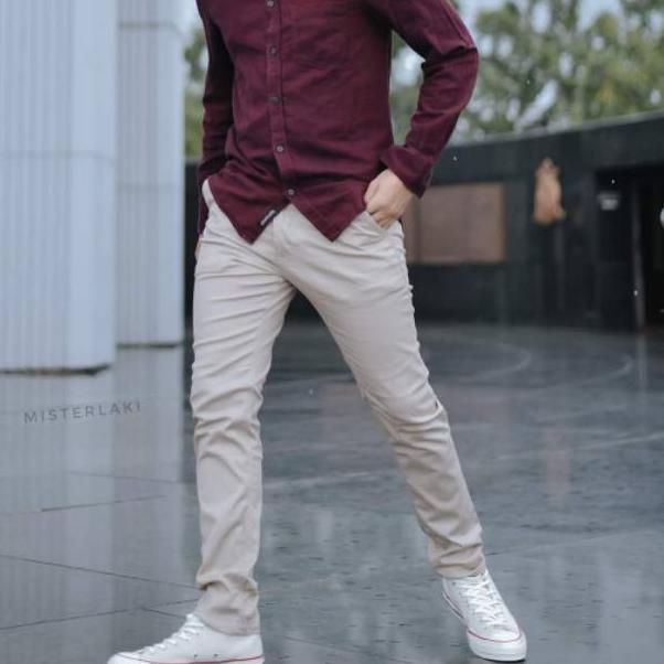 Quần Tây Nam Màu Đen Xám Mocca Size 27-38 Ktb.02jn22 < - CINO