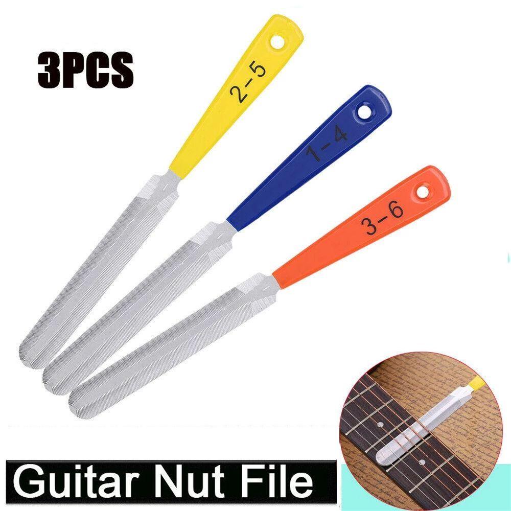 SUSANS Set 3 Dụng Cụ Mài Giũa Đánh Bóng Đàn Ghi Ta