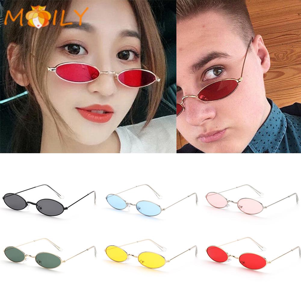 Kính Mát Gọng Oval Nhỏ Thời Trang Cho Nam Nữ