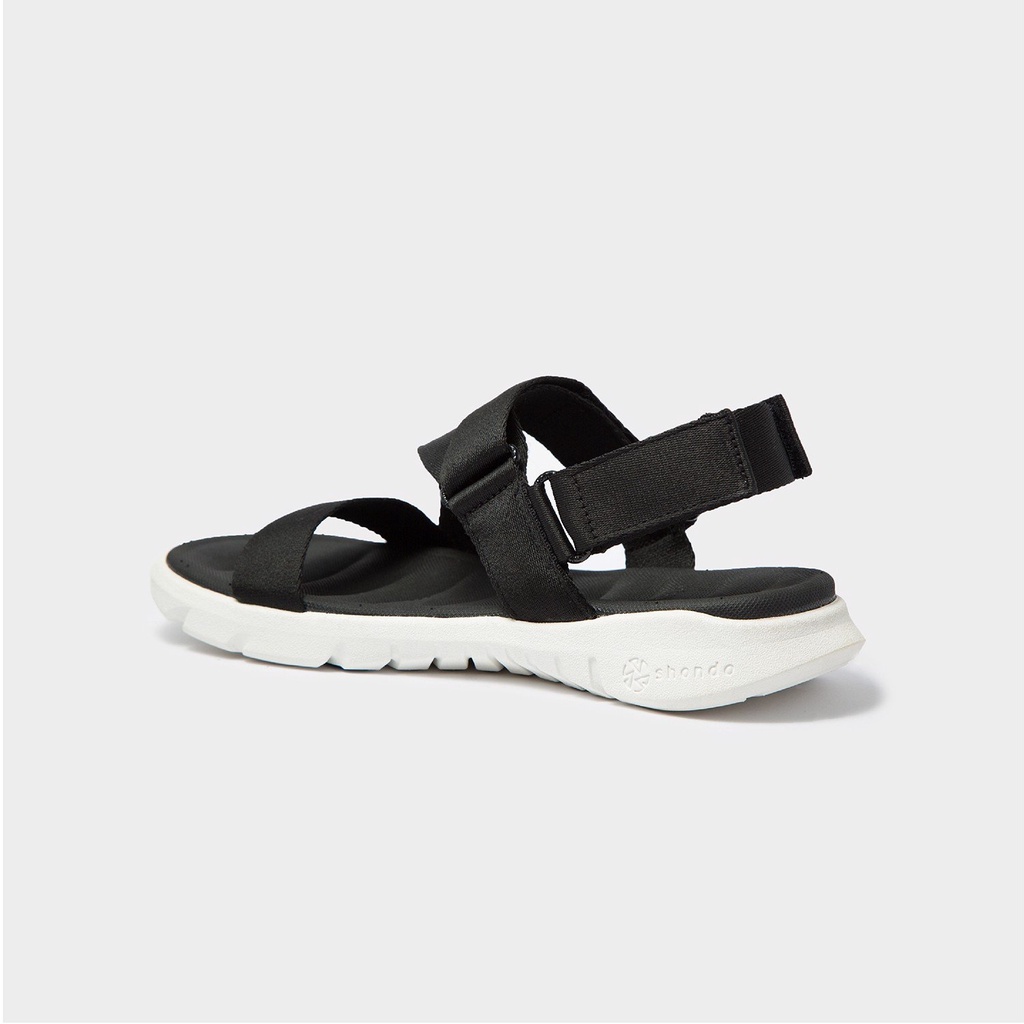 Sandals F6 sport đen full đế trắng