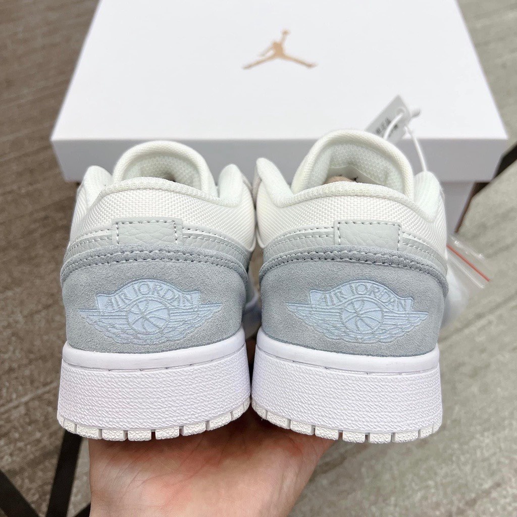 Giày Jordan Cổ Thấp, Jordan Low Paris Xám Xanh Bản S.Cấp Trung Full Bill + Full Box Đủ Size 36-44