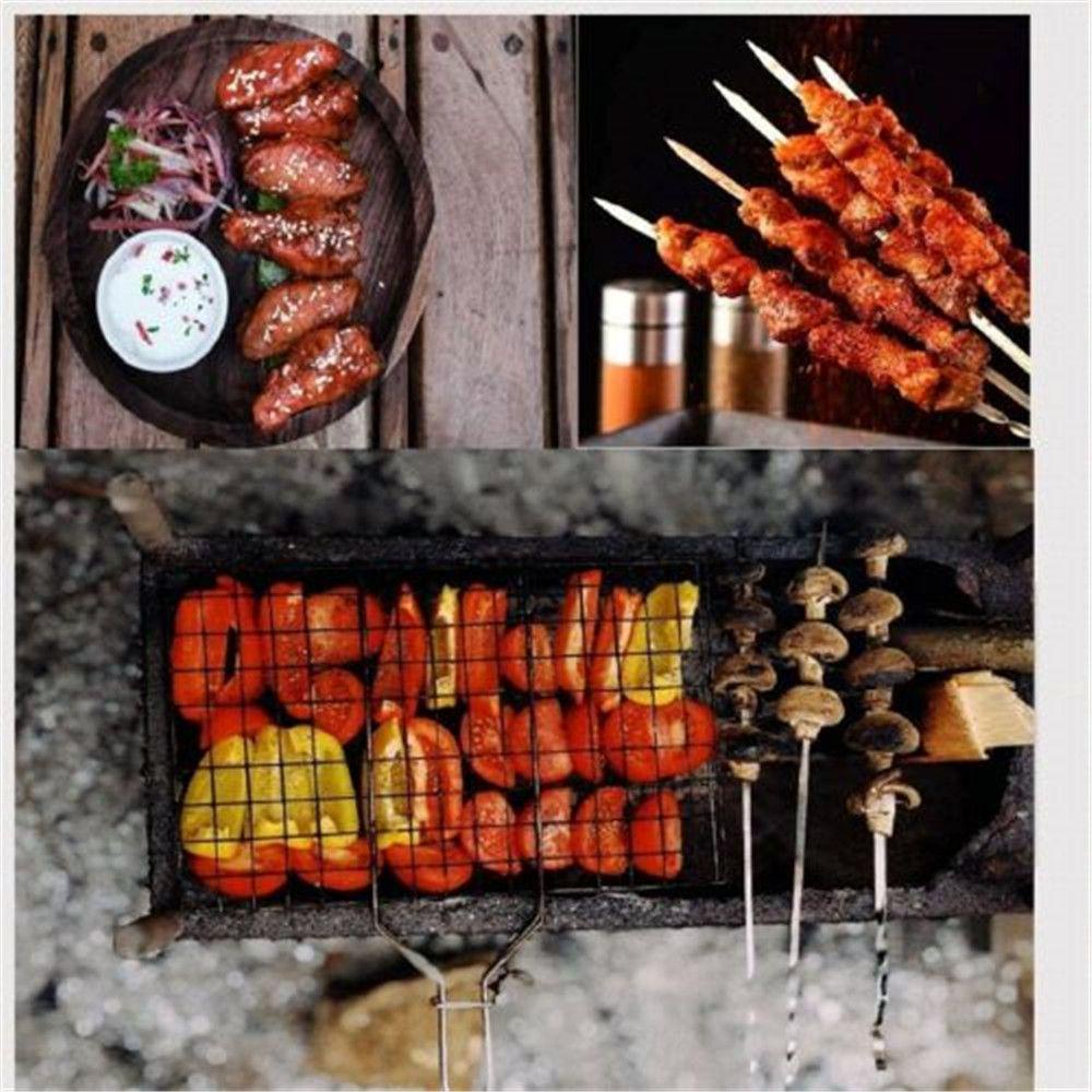 Set 20 Xiên Nướng BBQ Bằng Kim Loại Tiện Dụng