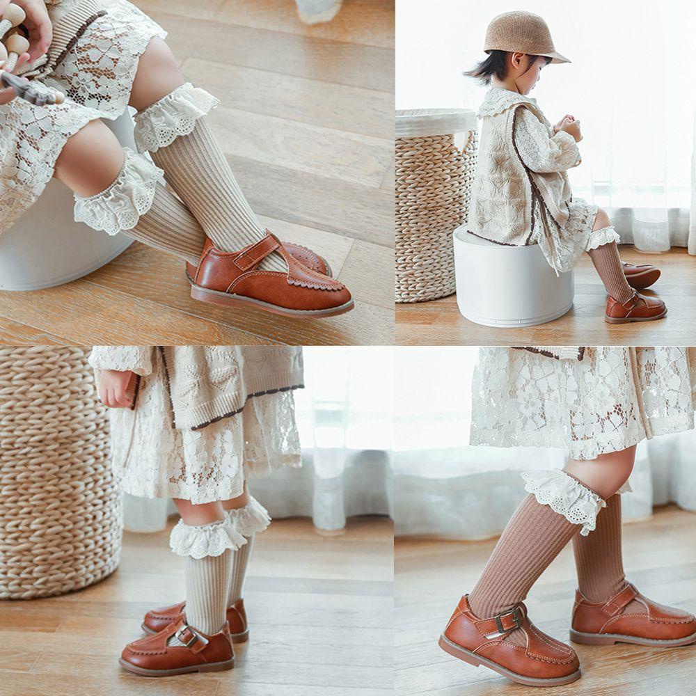 SUSANS Tất Đầu Gối Giữ Ấm Cao Cấp Thời Trang Mùa Xuân Thu Dành Cho Bé Gái