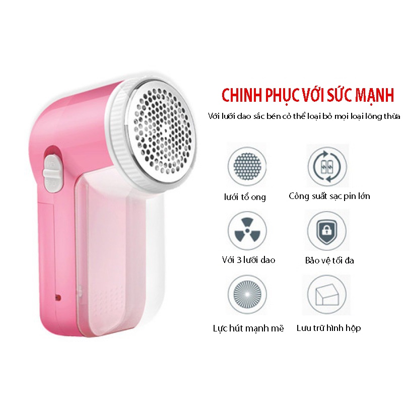 Máy cắt lông xù quần áo MQS129 chính hãng - Máy cắt xơ vải, tiện lợi, nhanh chóng, phù hợp cho mọi gia đình