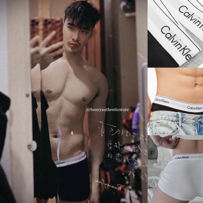 - Quần lót nam Calvin Klein Bill Mỹ - Modern Cotton Stretch 3 Pack Low Rise Trunk / bán lẻ, Mix màu
