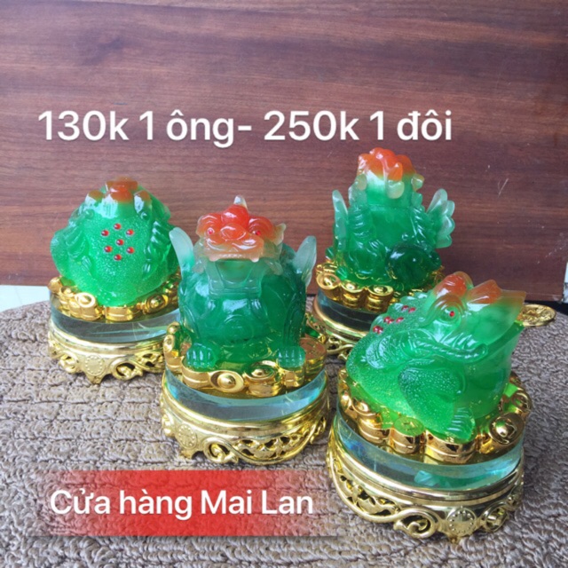 1 ĐÔI CÓC + TỲ HƯU (chiều tài giữ lộc, trấn trạch trừ tà)