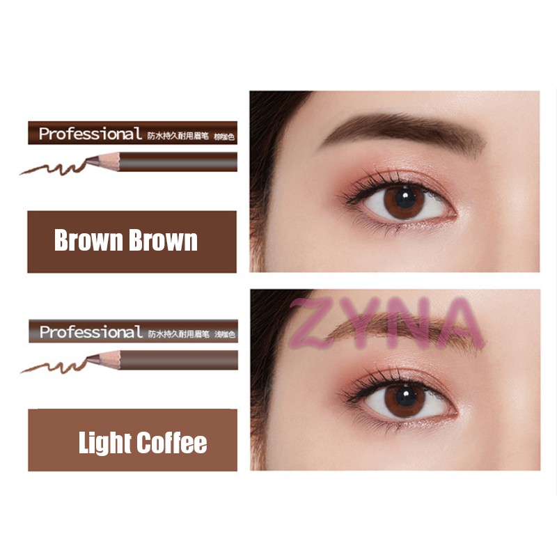 (hàng Mới Về) Bút Chì Kẻ Lông Mày Không Thấm Nước Trang Điểm Tiện Dụng | BigBuy360 - bigbuy360.vn