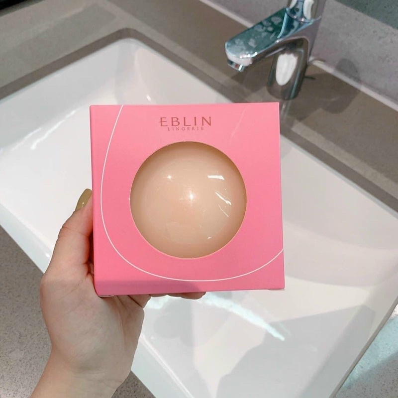 Miếng dán ngực silicon nhiệt tự thân EBLIN dán ti siêu mỏng ôm khít -Kho Sỉ Mai Xuân