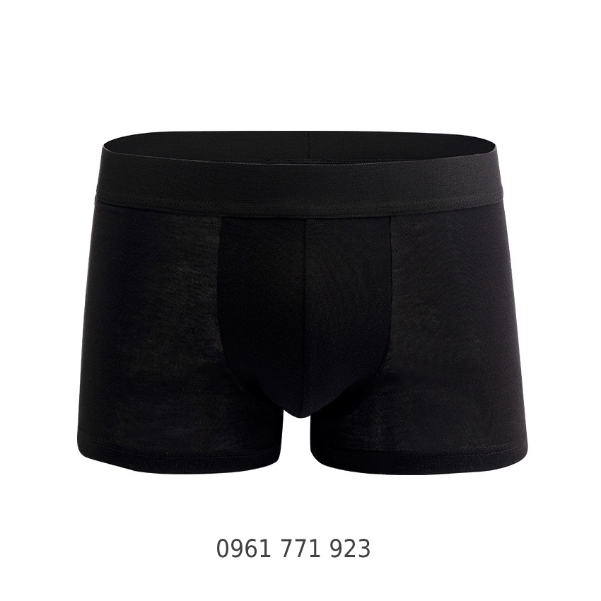 Quần lót nam cotton boxer đùi cao cấp đẹp mềm mát - Quần sịp nam cotton đùi boxer mát dành cho tuổi học sinh có bigsize