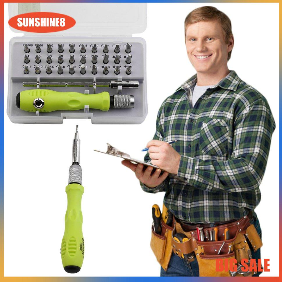 【SUN】[NEW]32 In 1 Multipurpose Precision Screwdriver Disassemble Electronic Repair Tool