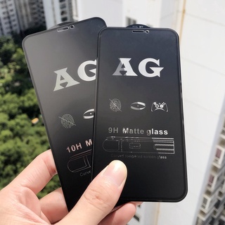 Phim dán cường lực toàn màn hình chống mồ hôi và vân tay cho For IPhone 15 14 13 12 Mini 11 Pro 7 8 6 6s+ X Xs Max Xr SE 2020 SE2