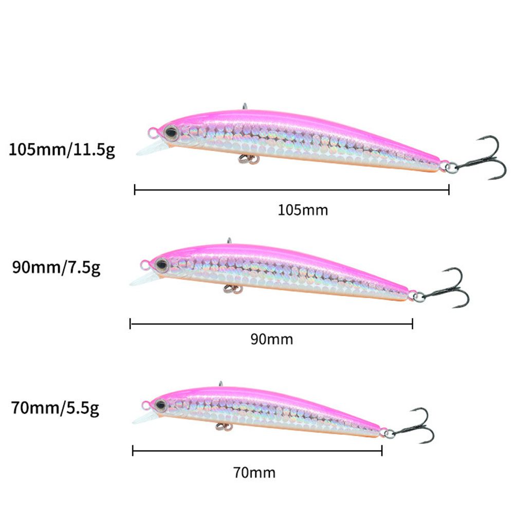 Mồi Câu Cá Giả Bằng ABS Cứng Chuyên Nghiệp Chất Lượng Cao
