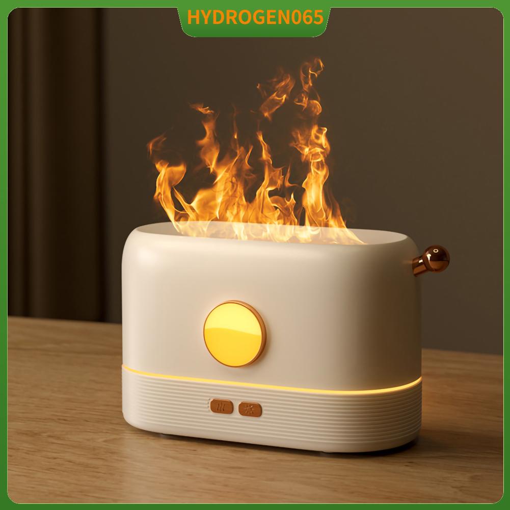 Hydrogen065 Hydrogen065 Flame Aroma Diffuser Home USB Ultrasonic Atomizing Humidifying Máy khuếch tán tinh dầu