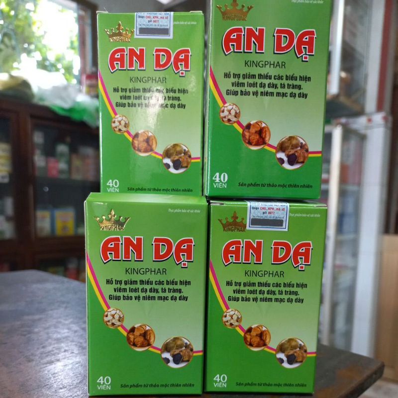 An dạ kingphar 40 viên - viêm loét dạ dày , trào ngược dạ dày thực quản