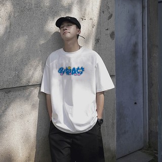 Áo Thun Unisex Tay Lỡ Doraemon