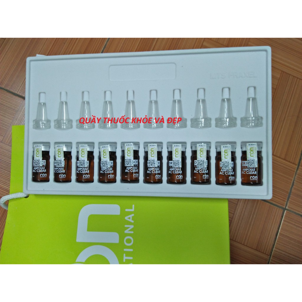Tế bào gốc mụn AMPOULE AC CLEAR của RON | BigBuy360 - bigbuy360.vn