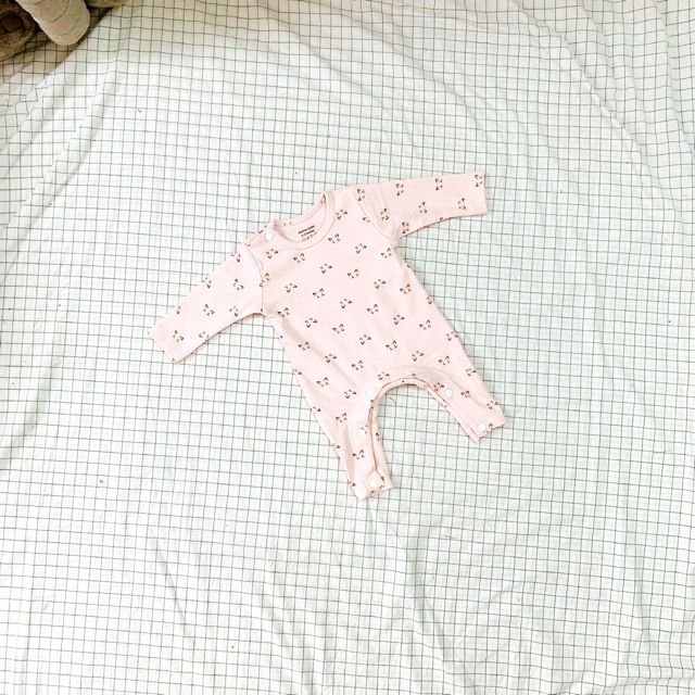 Bodysuit Bama Babi mèo hồng 100% cotton cao cấp | BigBuy360 - bigbuy360.vn