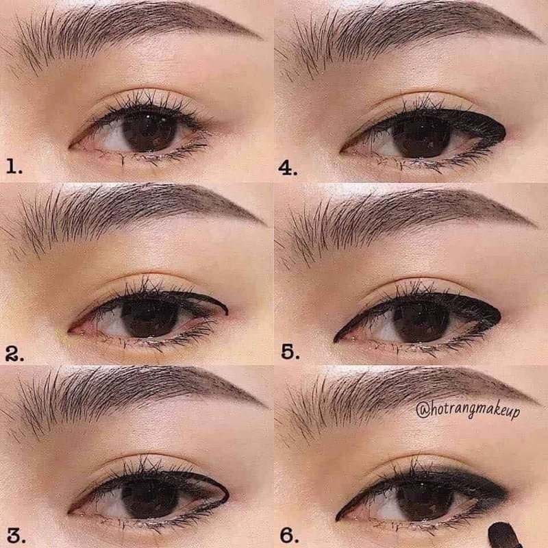 Bút kẻ mắt không thấm nước, không thấm mồ hôi, không phai, lâu trôi, không lem, kẻ mắt siêu đỉnh