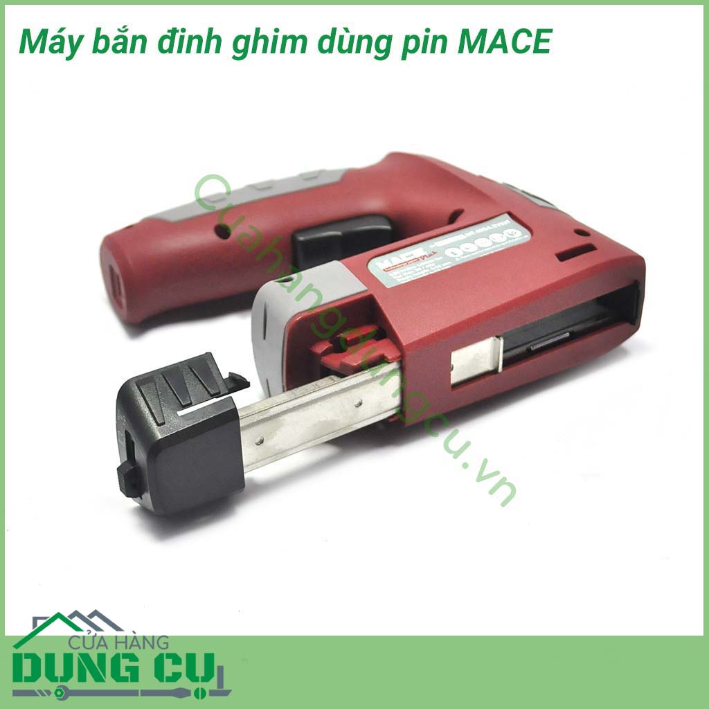 Máy bắn đinh ghim dùng pin MACE PLUS