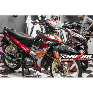 Tem Trùm Sirius Đỏ Cam Repsol