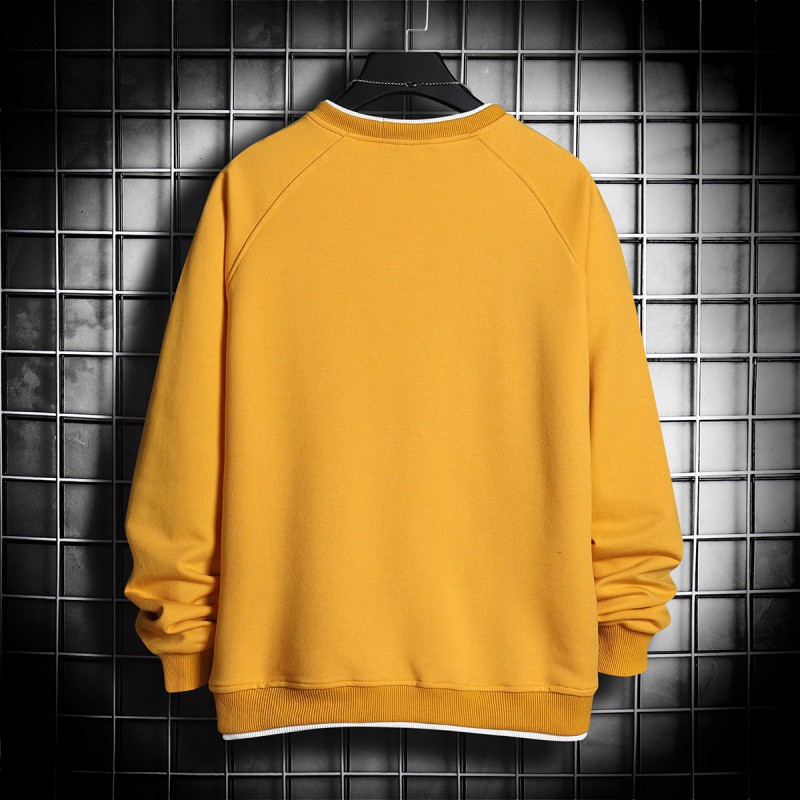 Áo Sweater Nỉ Nam Cổ Tròn Bo Gấu Thời Trang Thu Đông Basic Hàn Quốc ZENKODLMEN AO TOP NAM 90000149C | BigBuy360 - bigbuy360.vn