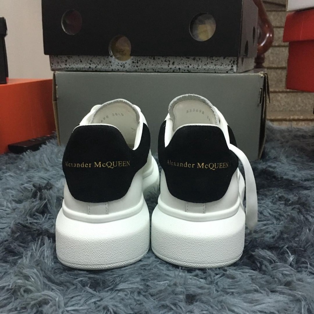 Giày Sneaker Cổ Thấp Mc Queen, Giầy Thể Thao Nam Nữ Trắng Thời Trang Giá Rẻ MCQ