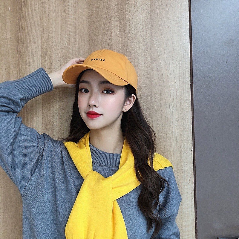 Nón kết Hagu thêu chữ Cruise phong cách Ulzzang form unisex nam nữ thời trang Hàn quốc