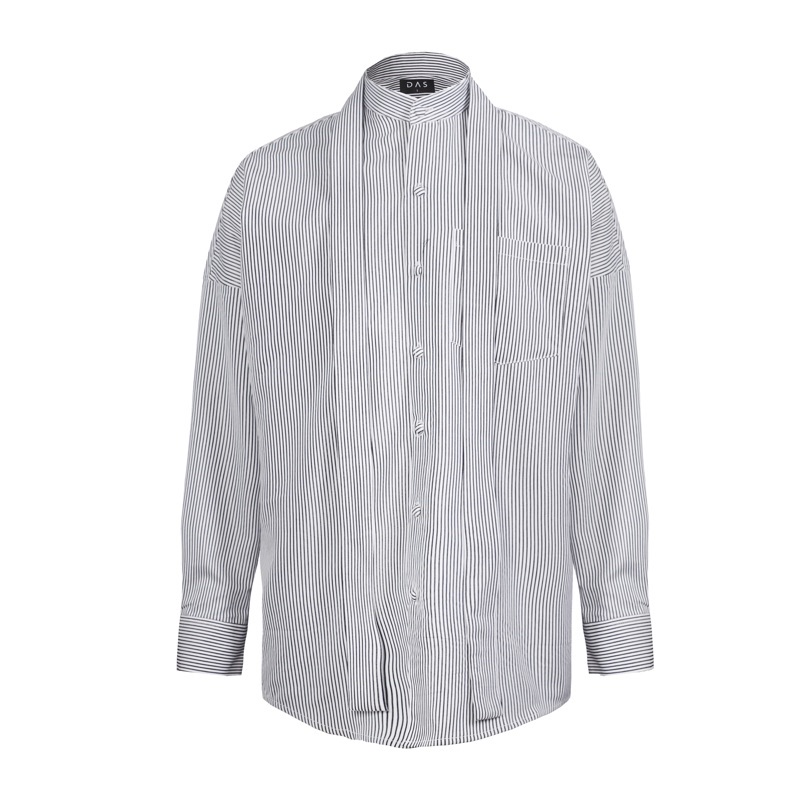 ÁO SƠMI NAM SỌC ĐEN DAS - BORRY SHIRT BLACK STRIPE